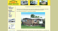 Desktop Screenshot of honsel-zelte.de